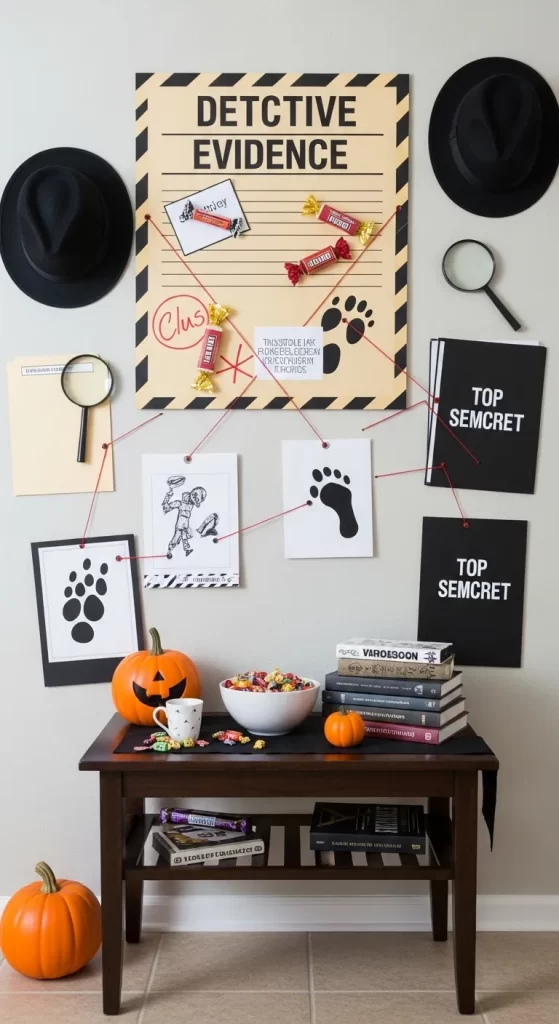 Spooky Detective's Evidence Wall Spooky Detective's Evidence Wall