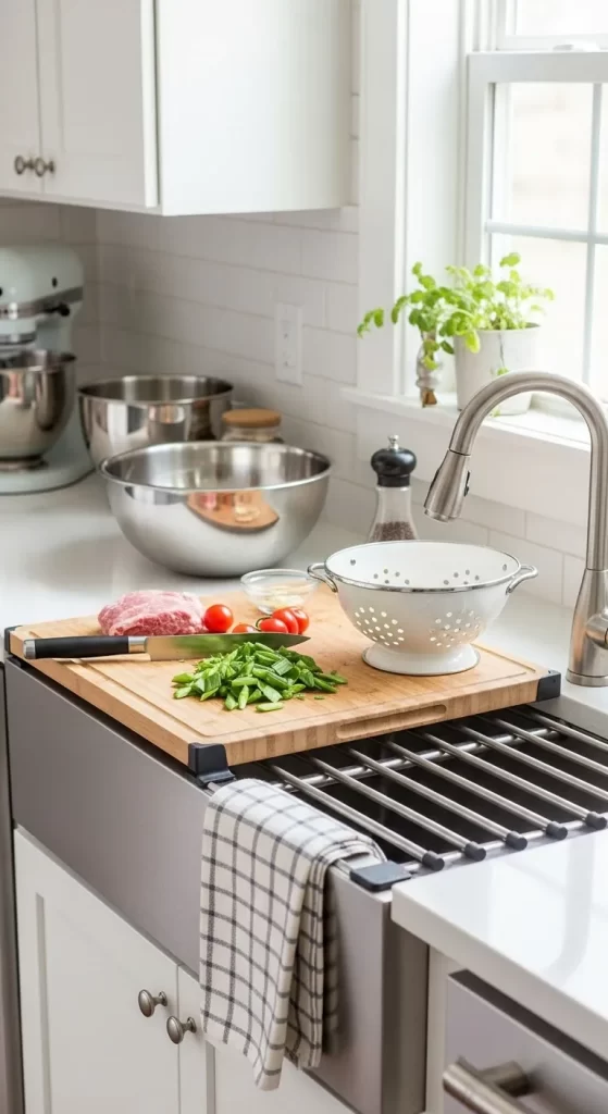 Over-the-Sink Workstation