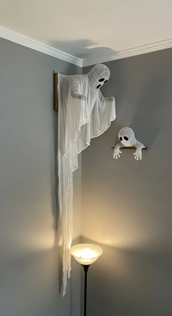 Peek-a-Boo Corner Ghosts