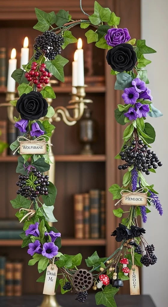 Witch's Poison Garden Garland