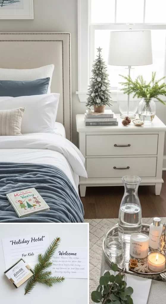 Subtle Bedroom Holiday Decor