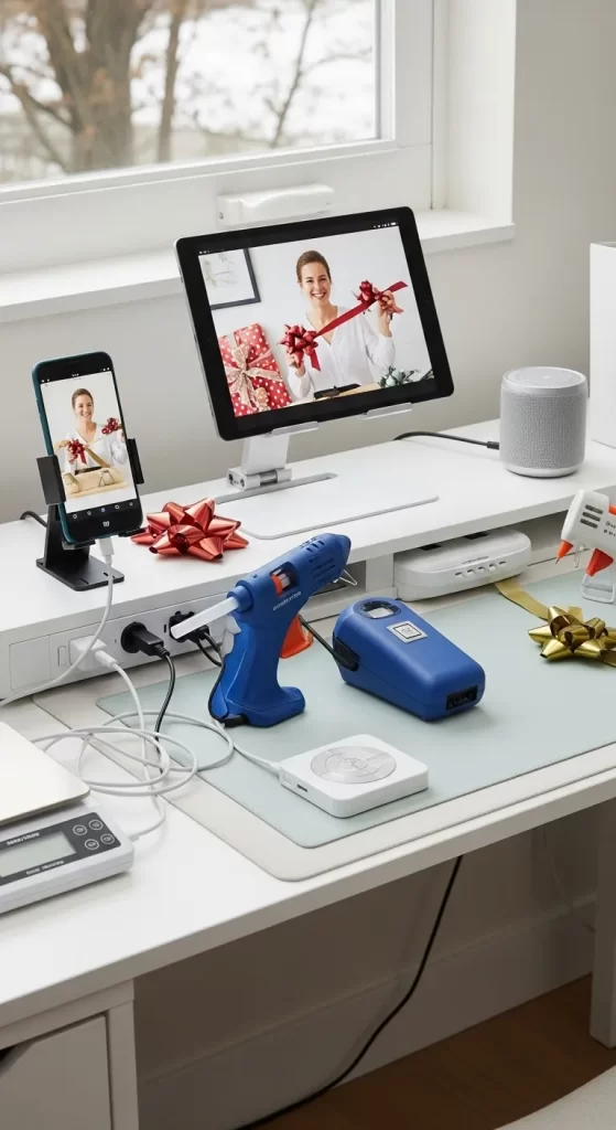 High-Tech Wrapping Desk