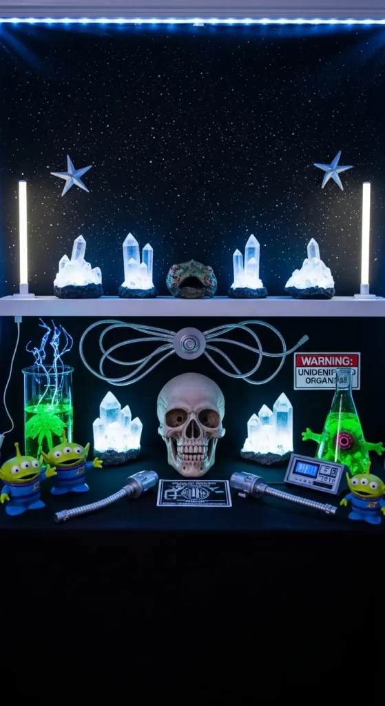 Extraterrestrial Encounter Shelf Extraterrestrial Encounter Shelf