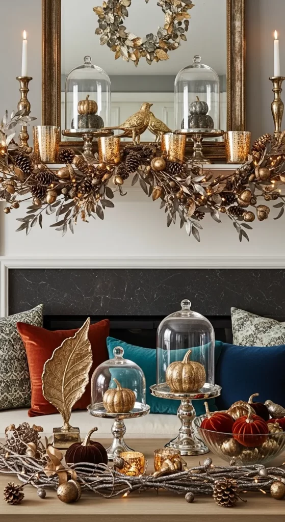 The Gilded Grandeur Mantel
