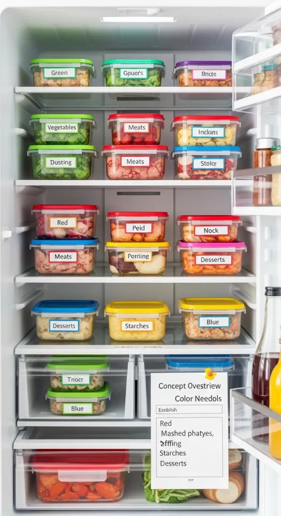 Color-Coded Containers