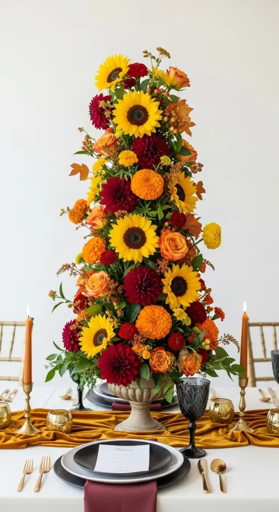  The Towering Floral Showpiece