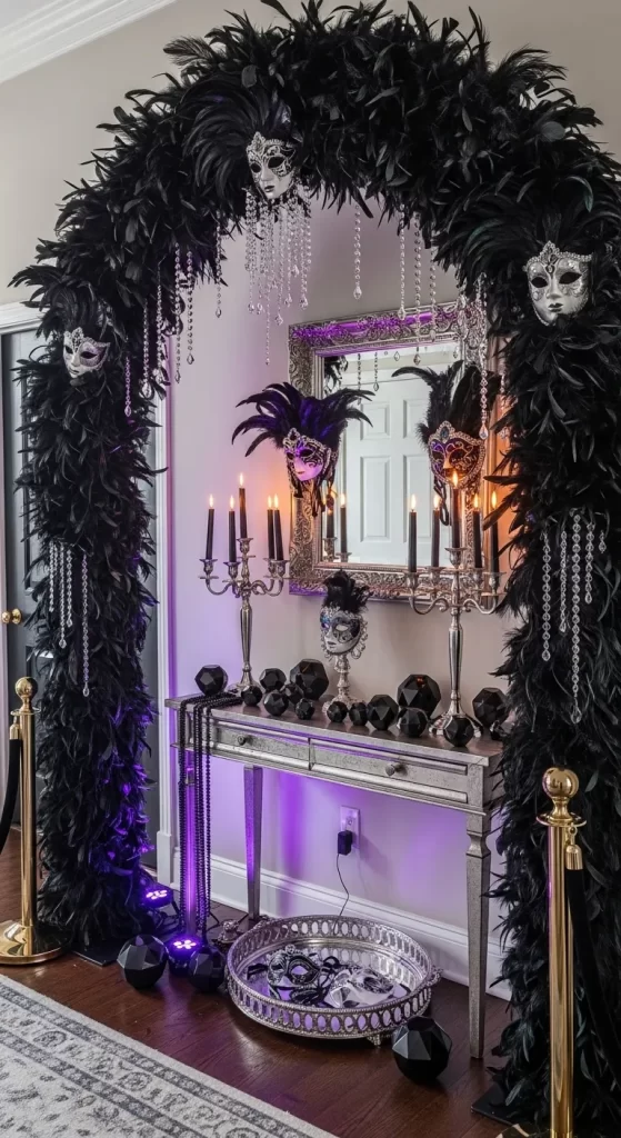 The Midnight Masquerade Archway