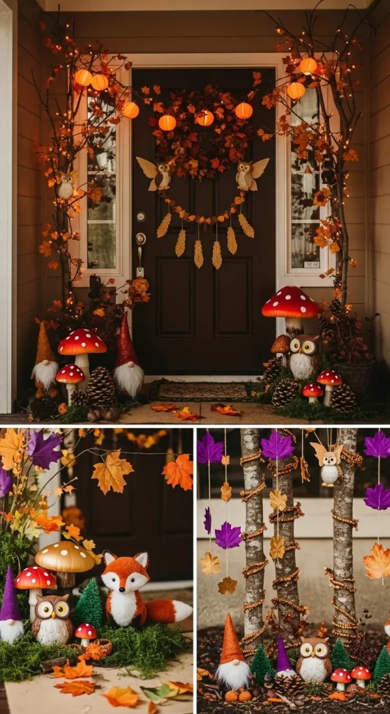 Enchanted Autumn Forest Entryway Enchanted Autumn Forest Entryway
