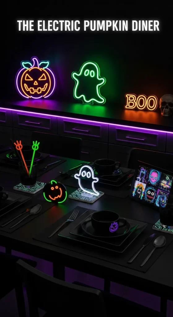 Neon Frights Kitchen