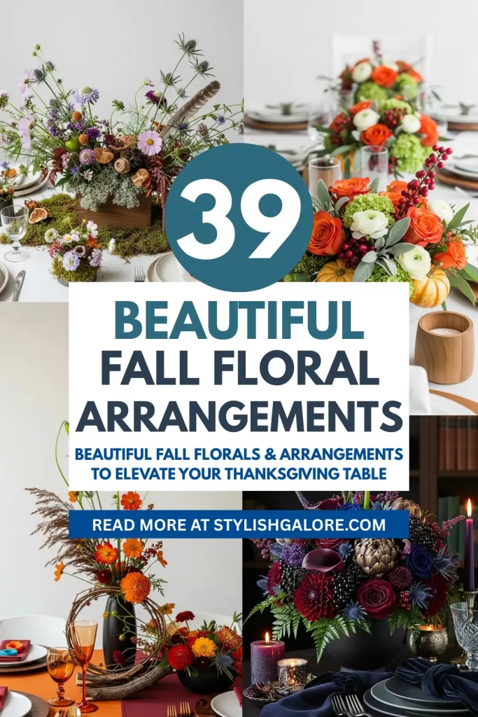Fall Floral Arrangements