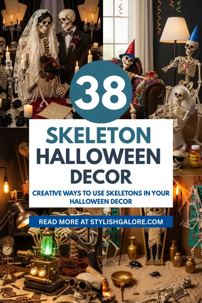 Skeleton Halloween Decor
