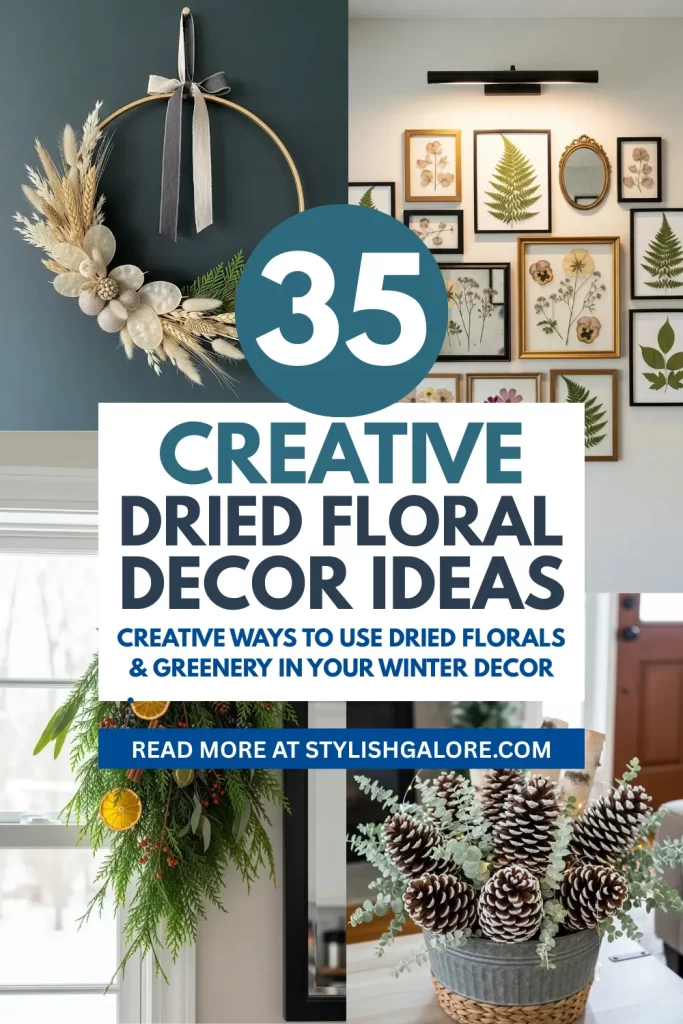 Dried Floral Decor