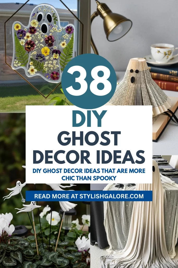 DIY Ghost Decor