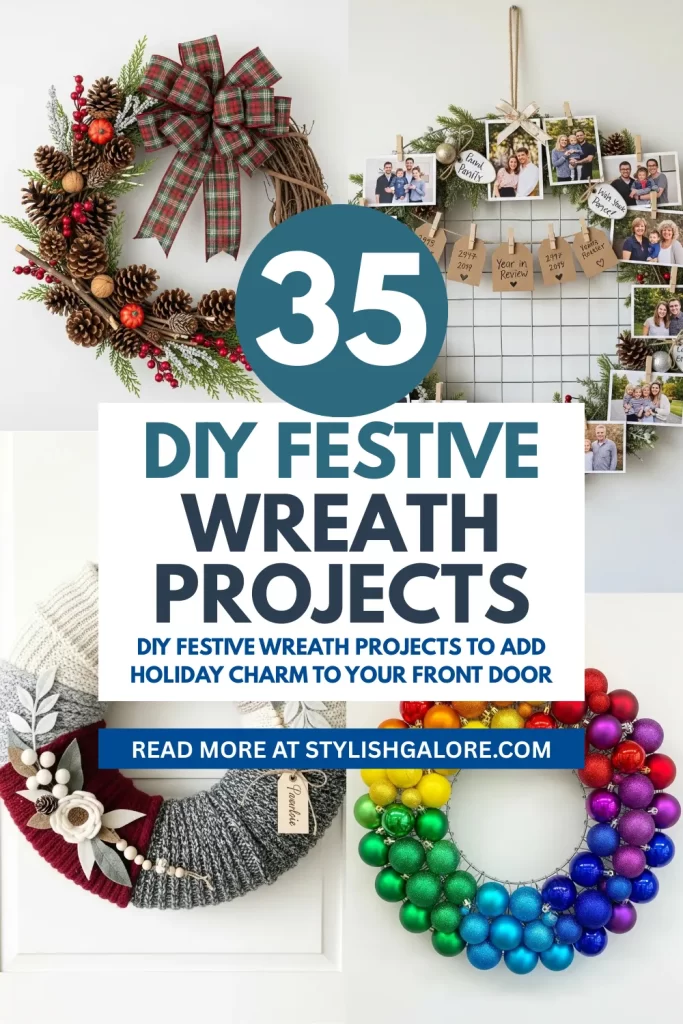 DIY Holiday Wreath