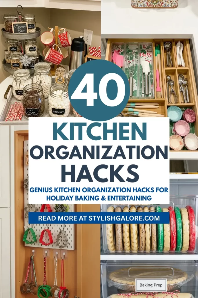 Holiday Kitchen Organization