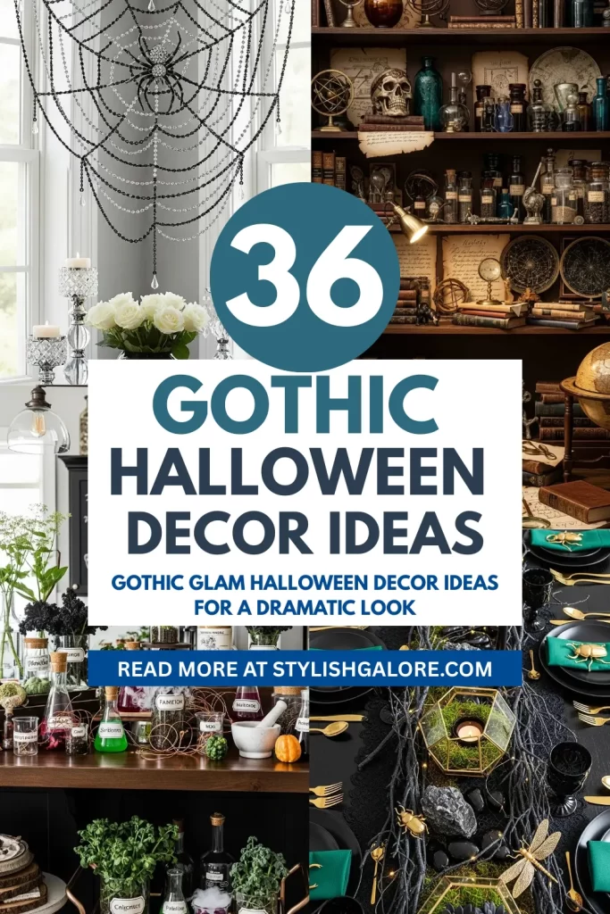 Gothic Halloween Decor