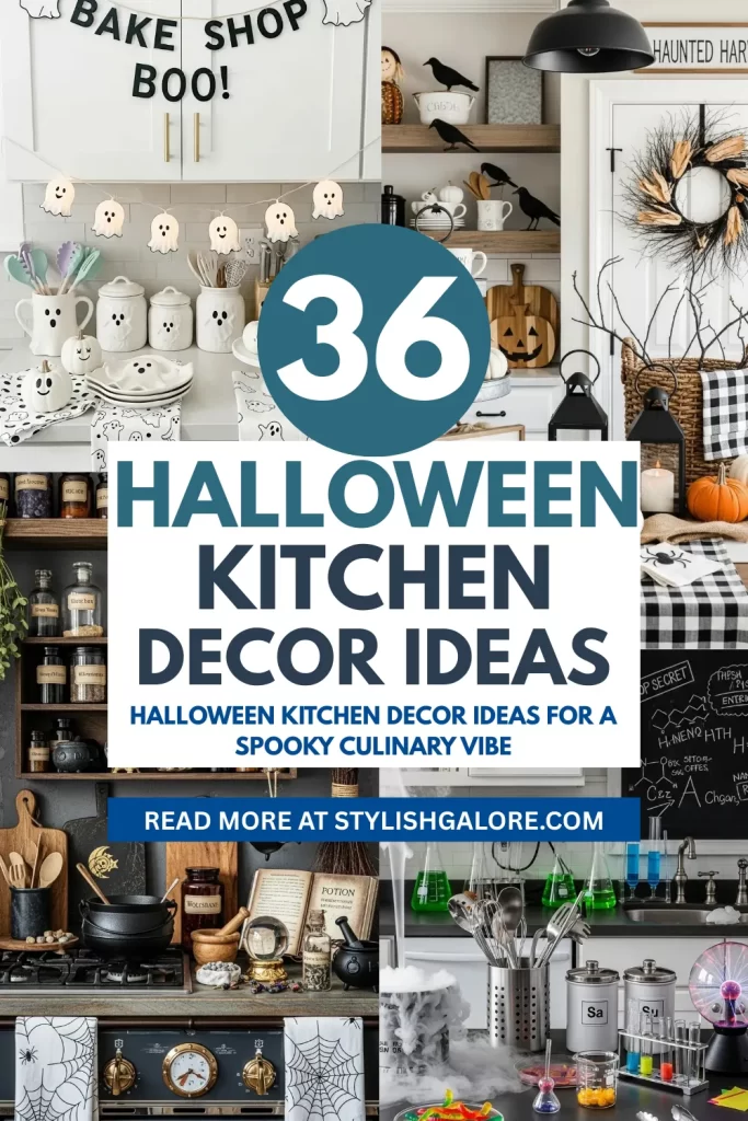 Halloween Kitchen Decor