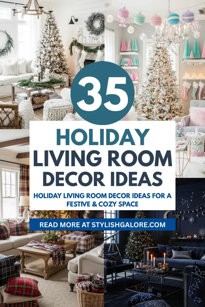 Holiday Living Room Decor