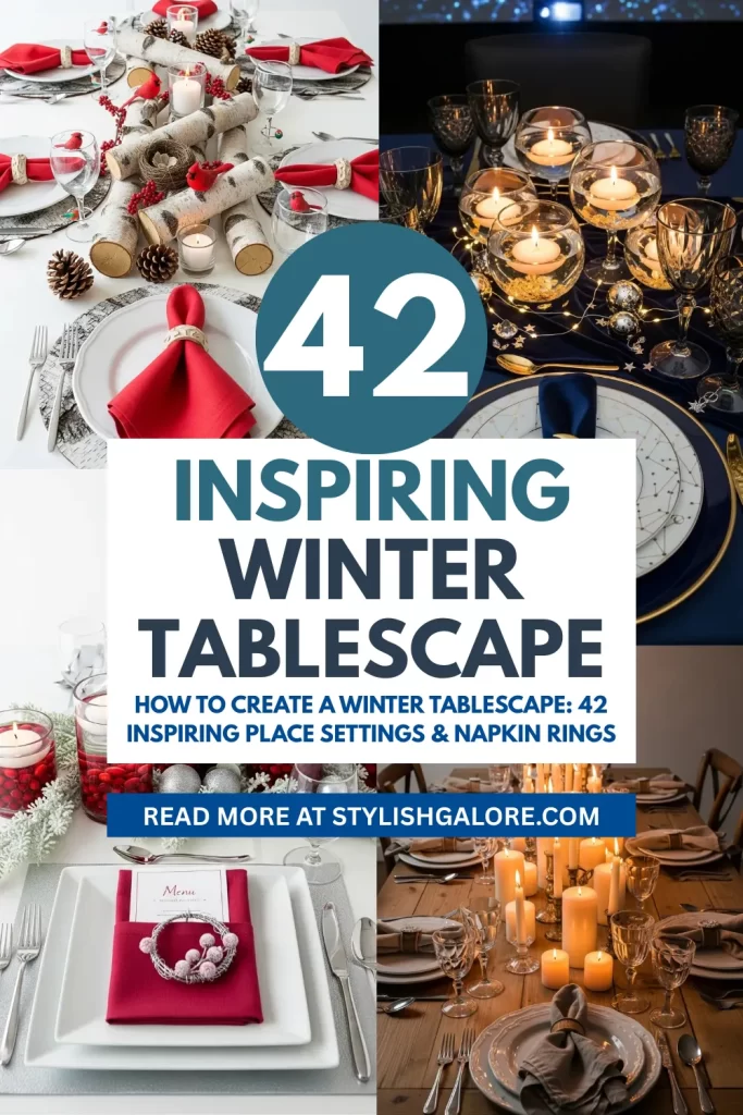 Winter Tablescape