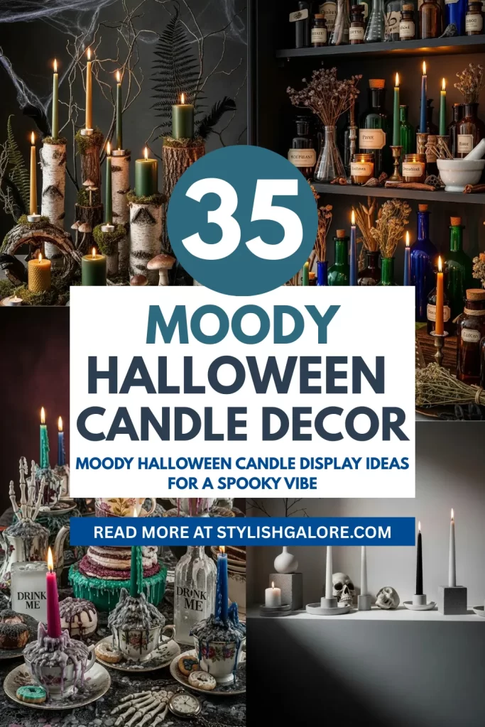 Halloween Candle Decor