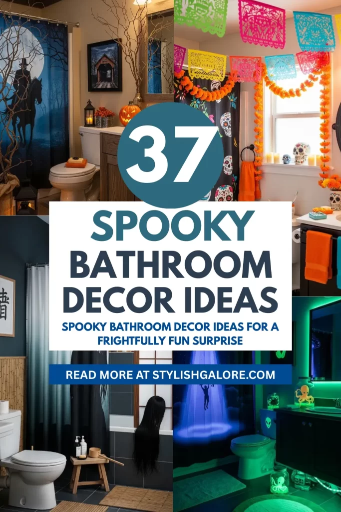 Spooky Bathroom Decor