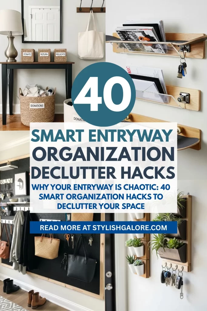 Entryway Organization	