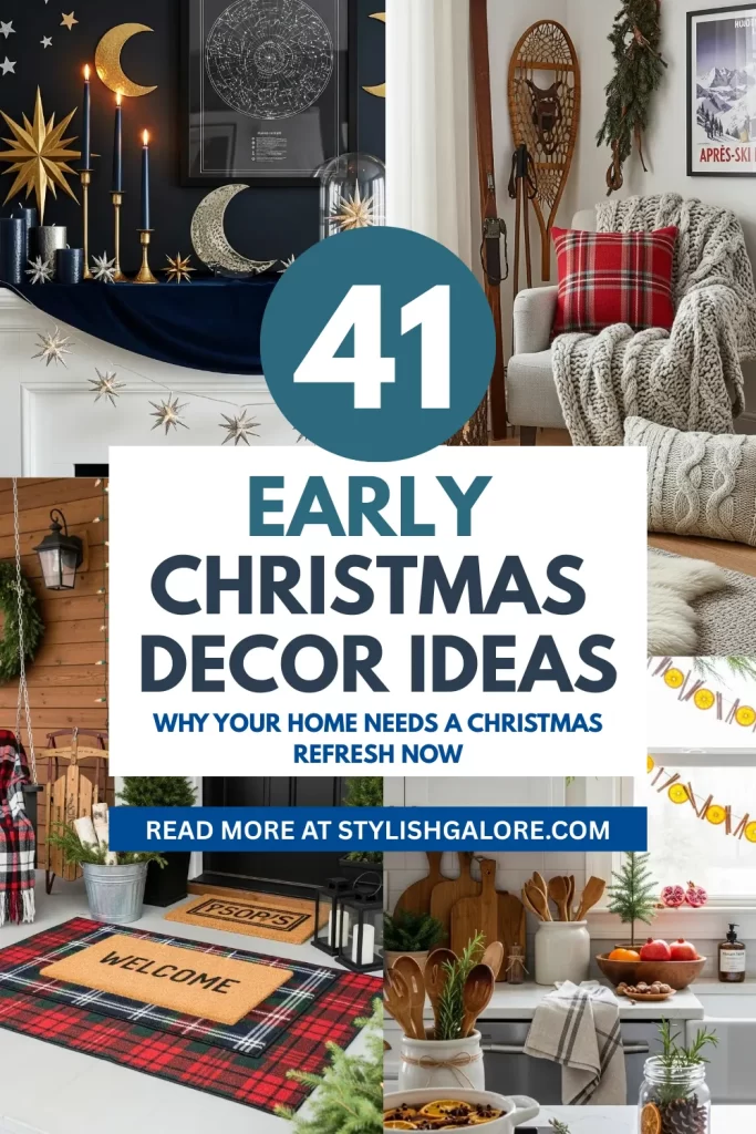 Early Christmas Decor