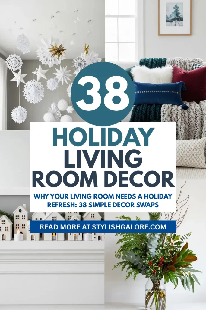 Holiday Living Room Decor