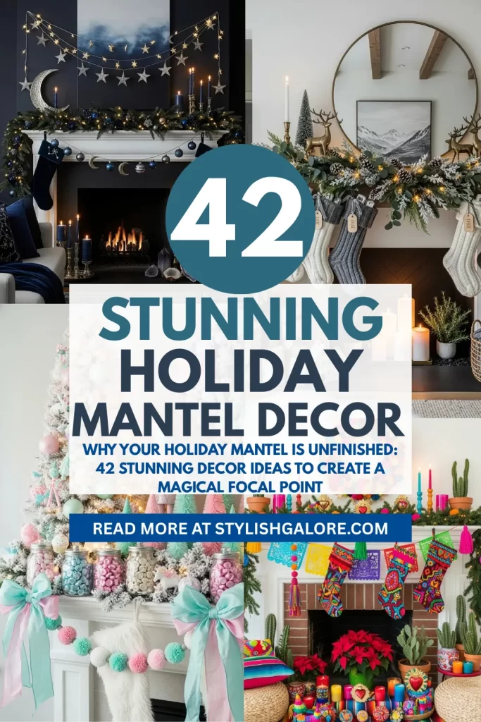 Holiday Mantel Decor