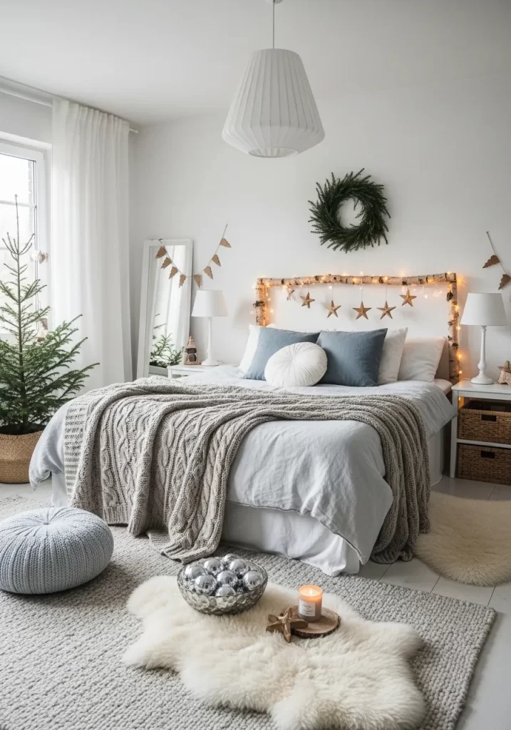 Holiday Bedroom Decor	