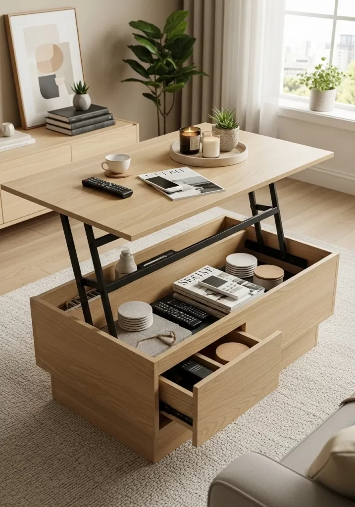 Living Room Storage Hacks
