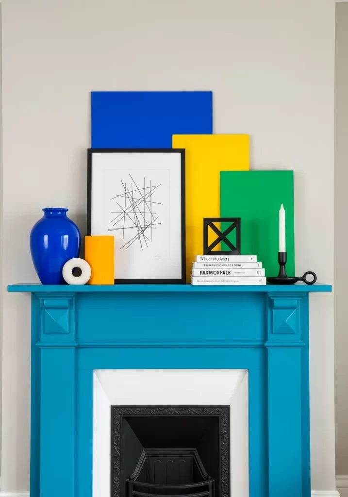 Fireplace Mantel Redesign	