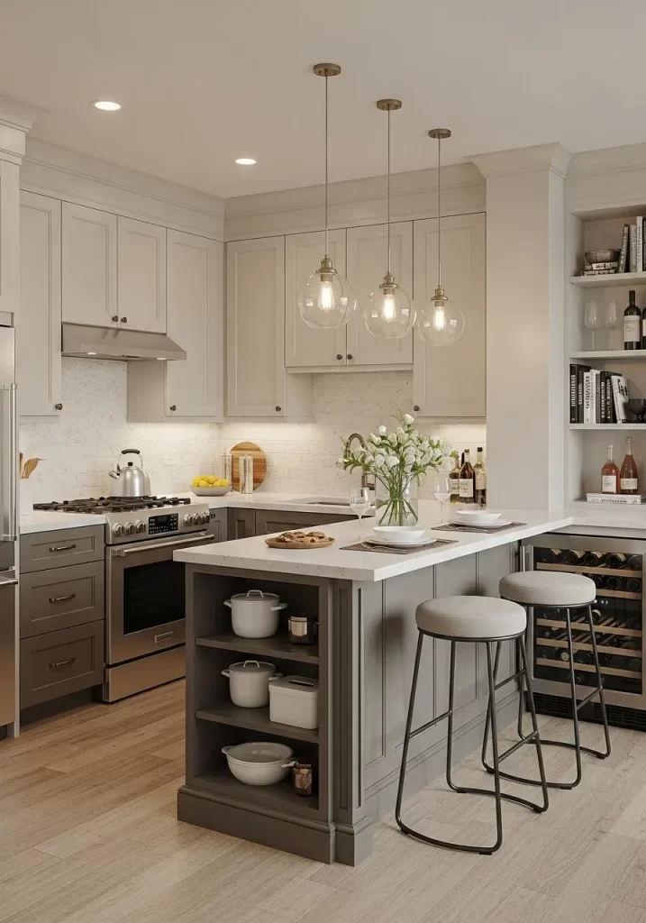 Small Kitchen Layouts	