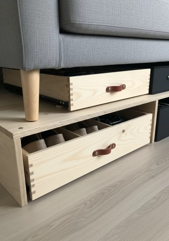 Living Room Storage Hacks
