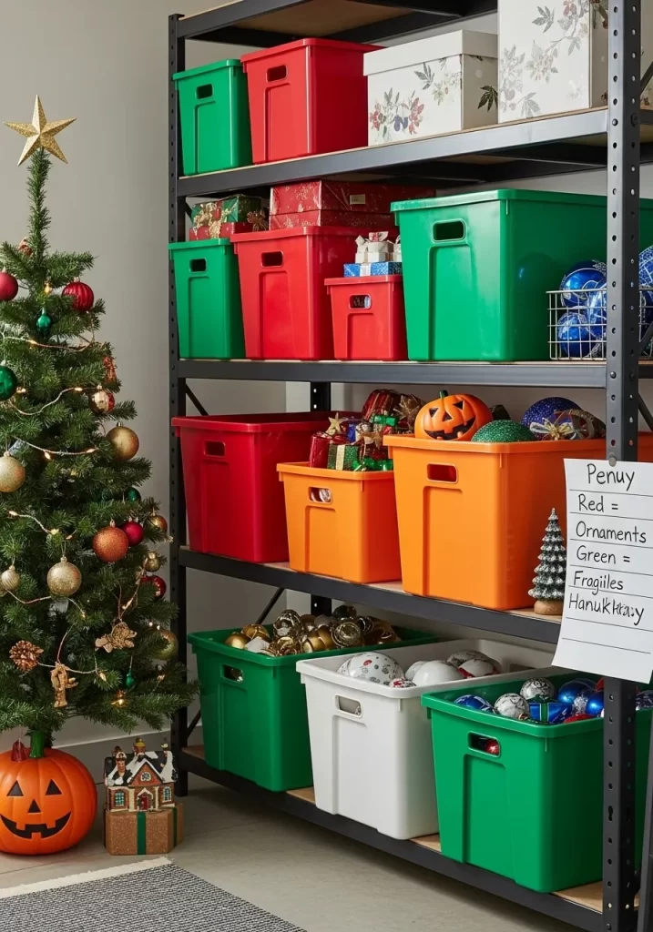 Holiday Decor Storage
