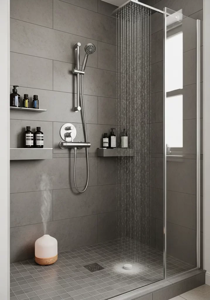 Winter Bathroom Retreat	