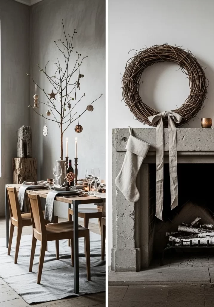 Minimalist Holiday Decor	