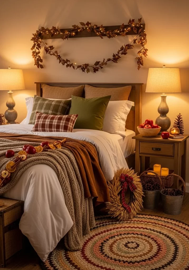Holiday Bedroom Decor	
