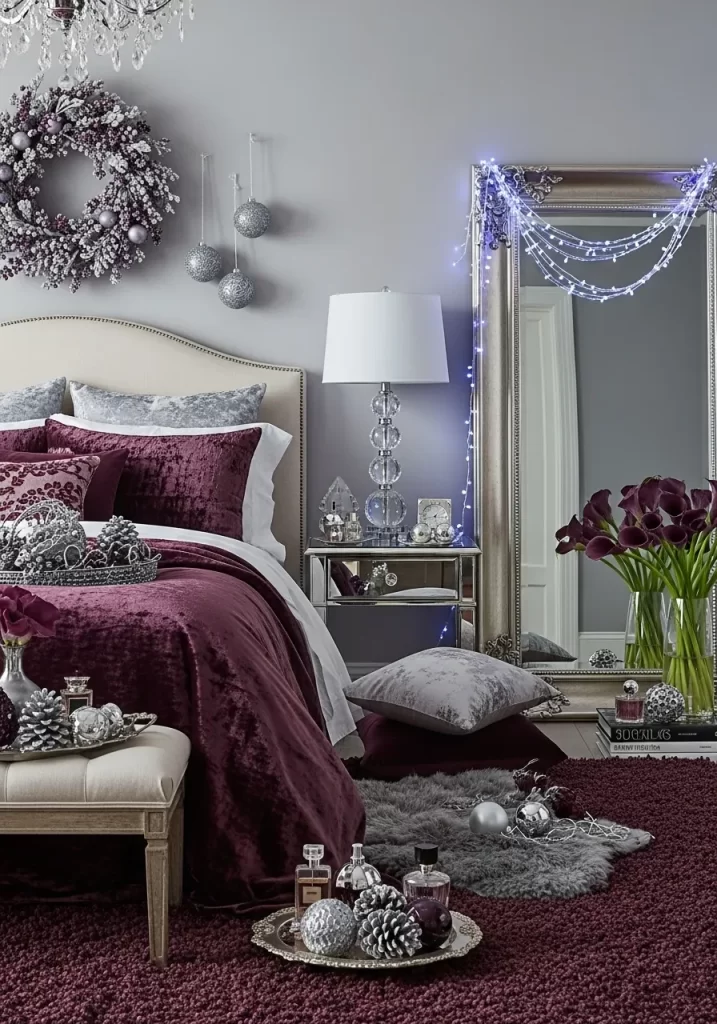 Holiday Bedroom Decor	