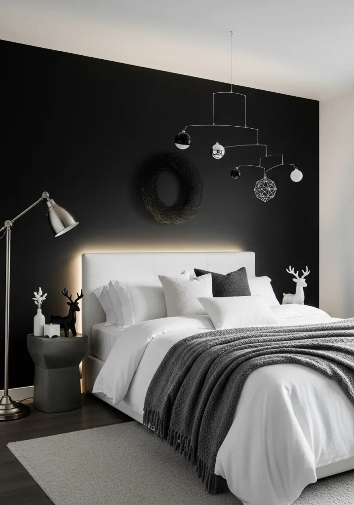 Holiday Bedroom Decor	