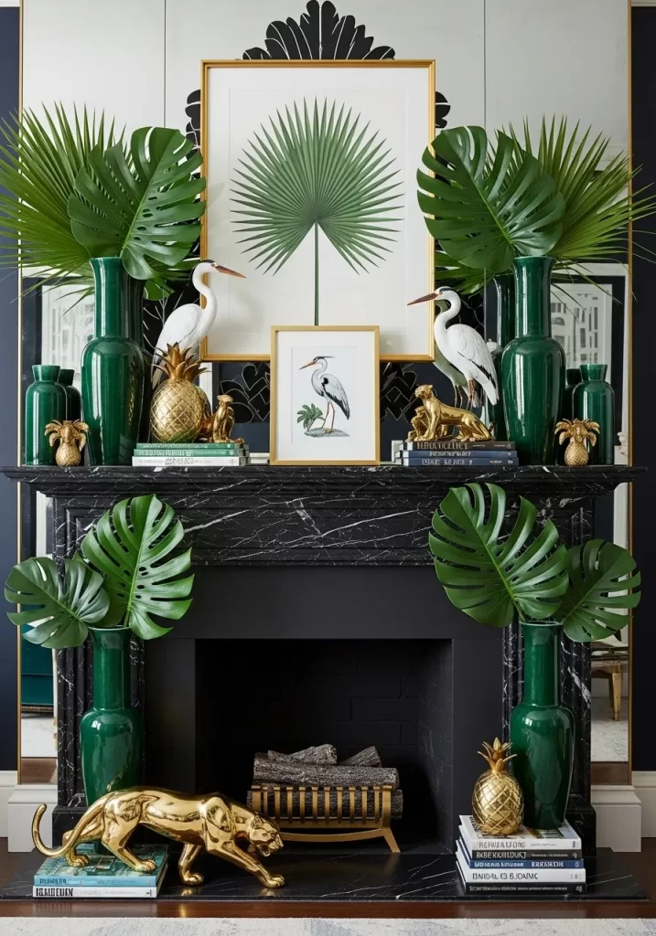 Fireplace Mantel Redesign	
