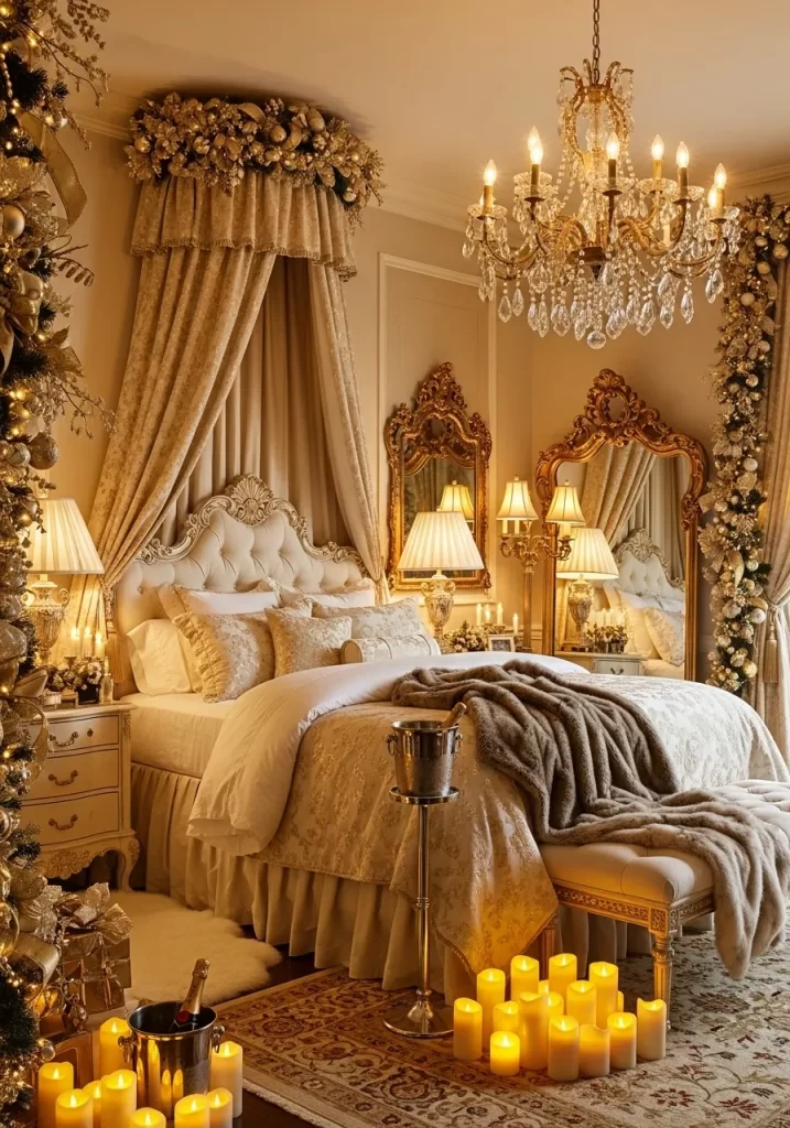 Holiday Bedroom Decor	