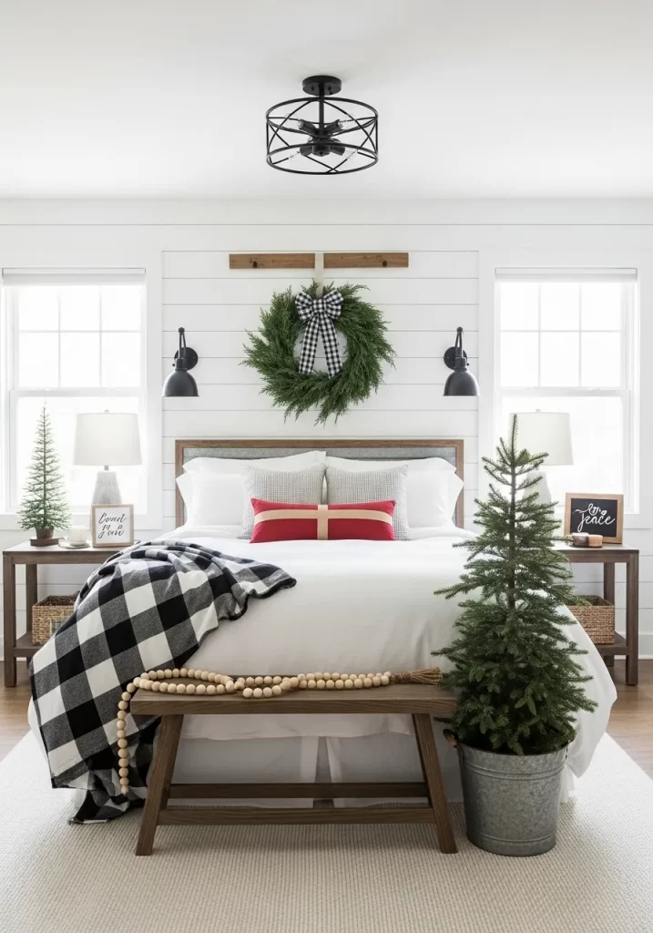 Holiday Bedroom Decor	