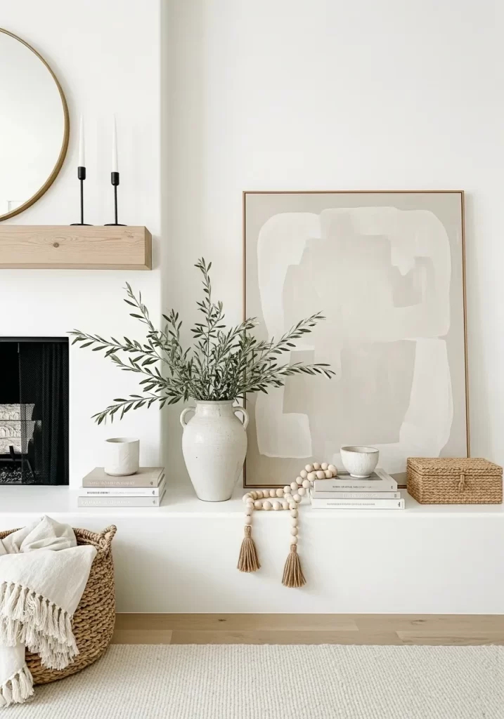 Fireplace Mantel Redesign	