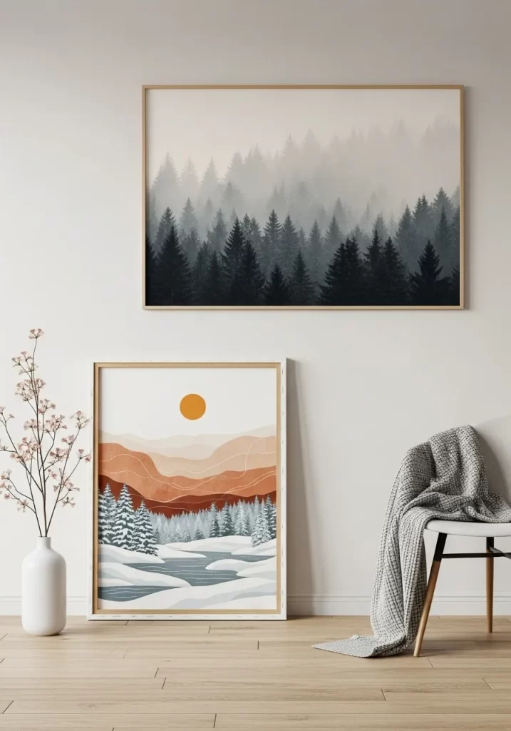 Winter Bathroom Retreat	