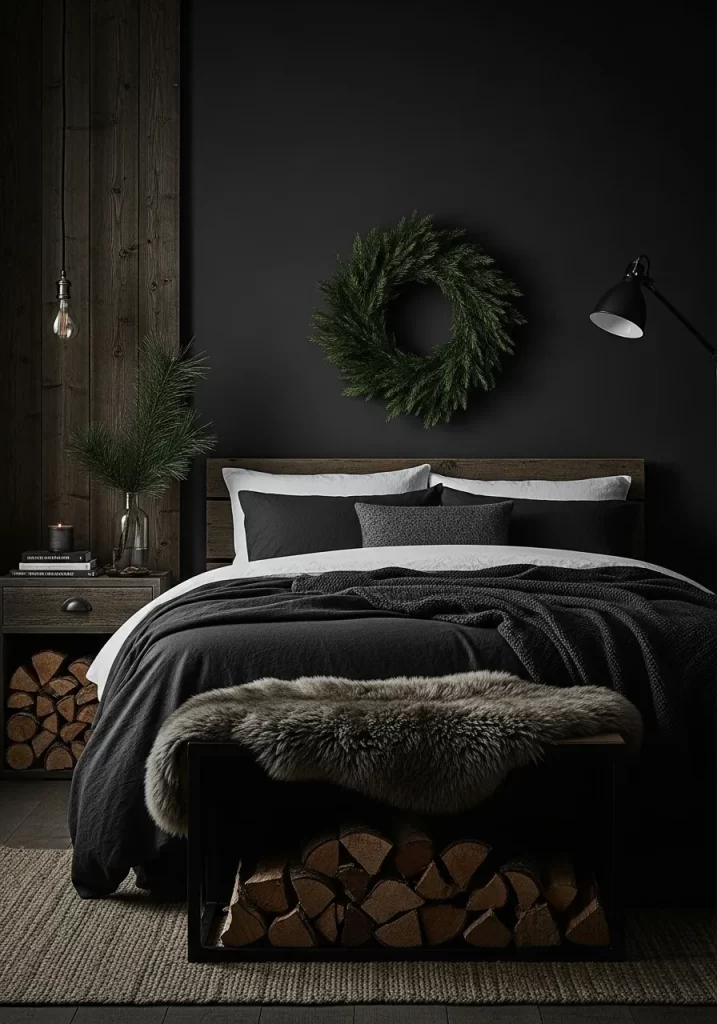 Holiday Bedroom Decor	