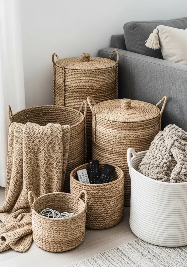 Living Room Storage Hacks
