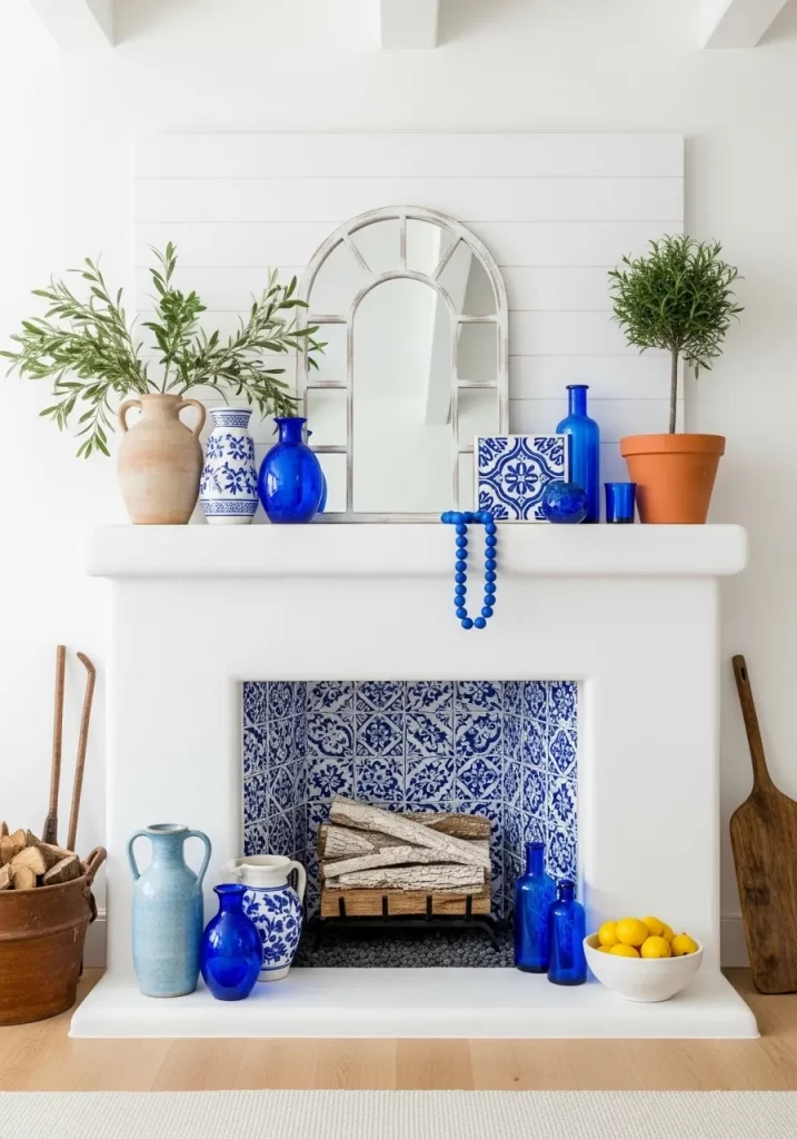 Fireplace Mantel Redesign	