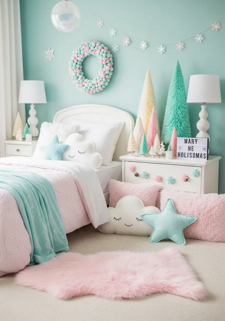 Holiday Bedroom Decor	