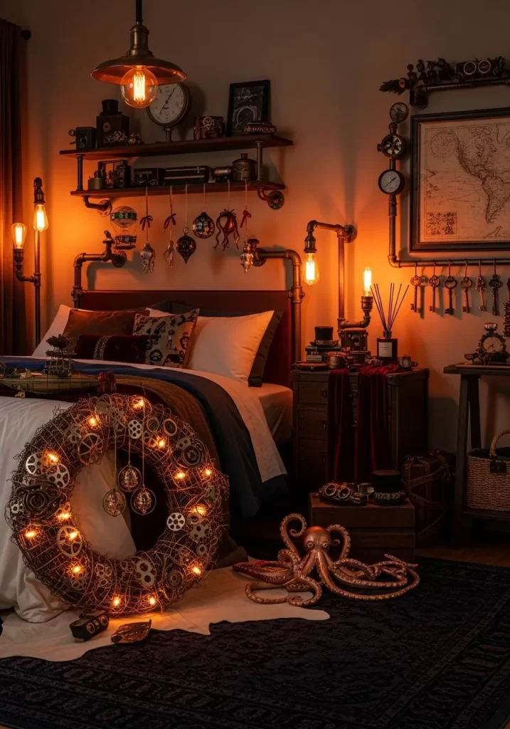 Holiday Bedroom Decor	